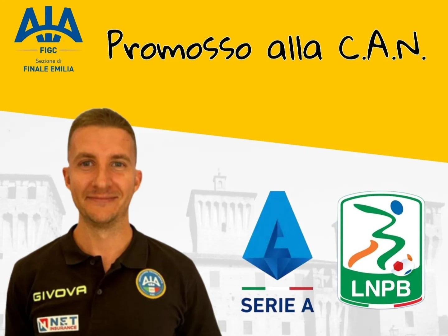 Mattia Regattieri promosso alla C.A.N